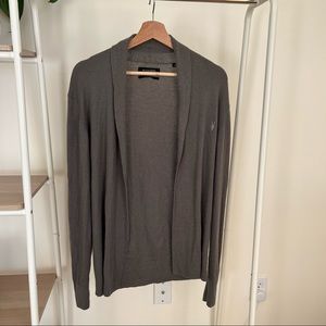 AllSaints Merino Wool Open Cardigan